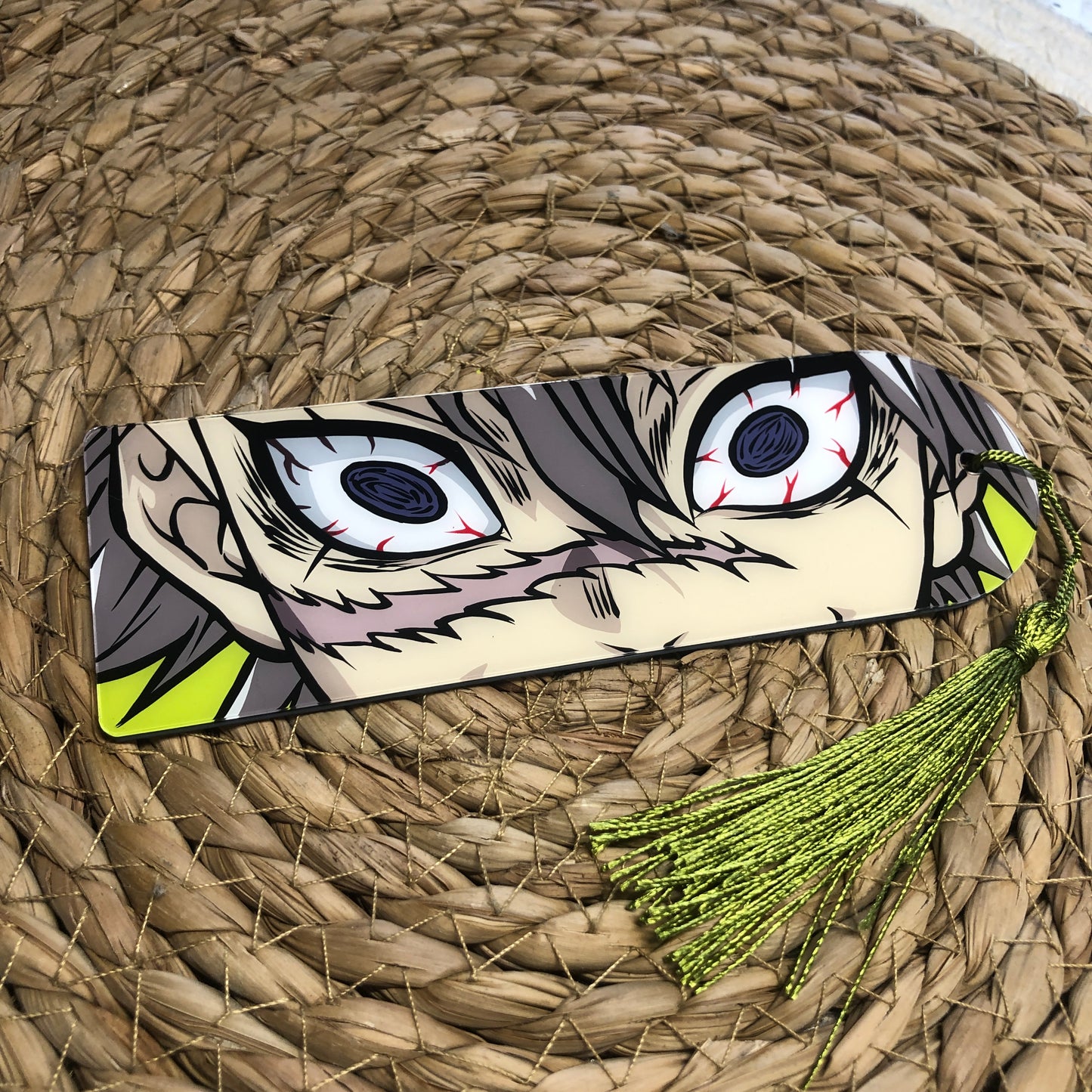 Sanemi Shinazugawa / Kimetsu No Yaiba (Marcapaginas Anime 15x5cm)