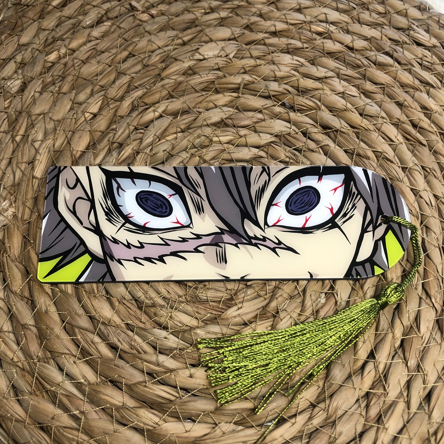 Sanemi Shinazugawa / Kimetsu No Yaiba (Marcapaginas Anime 15x5cm)