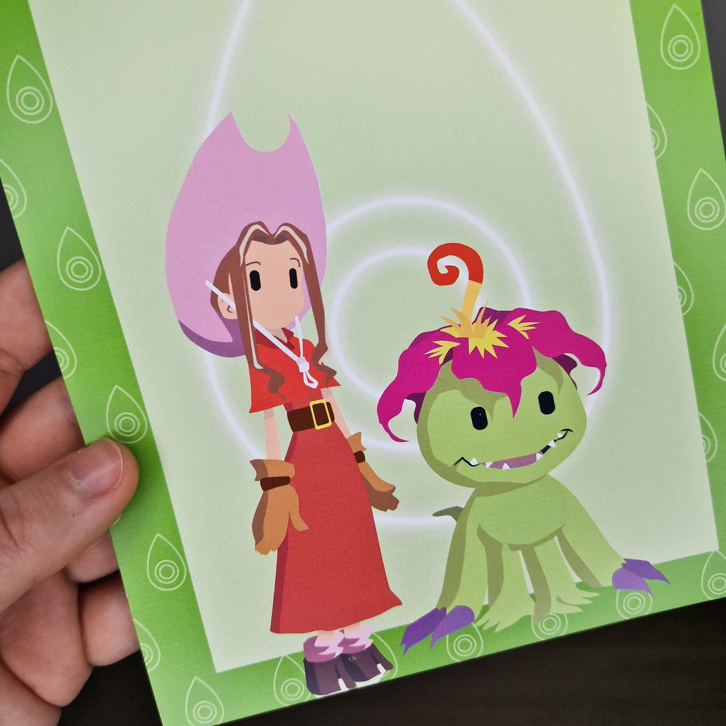 Print Palmon y Mimi - Digimon